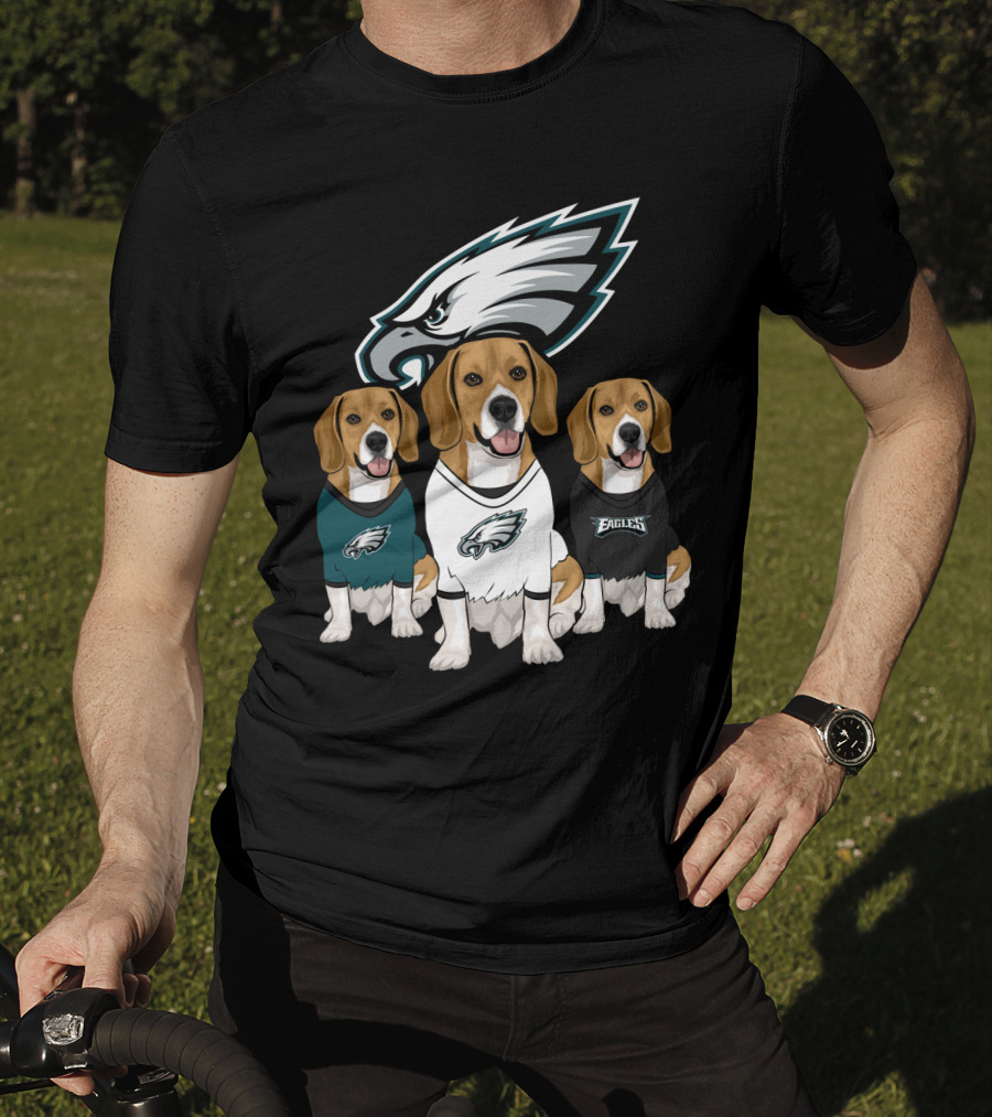 Philadelphia Eagles Beagles T-Shirt