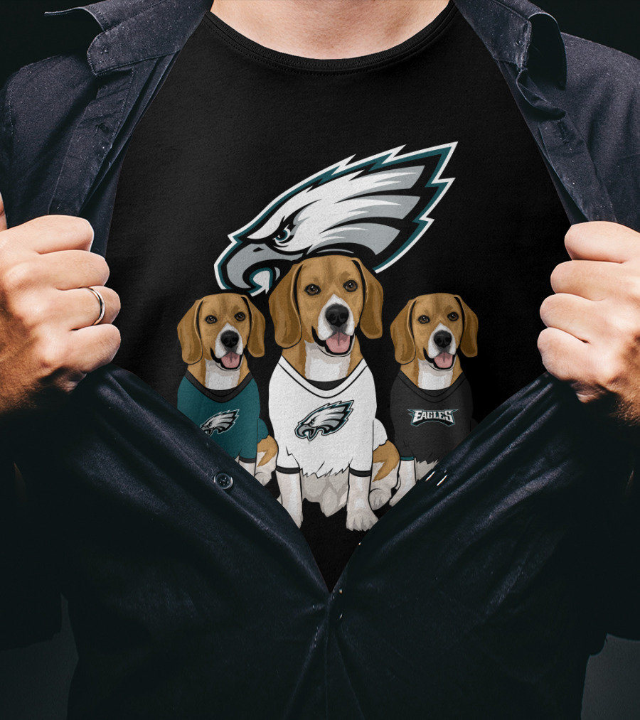 Philadelphia Eagles Beagles T-Shirt