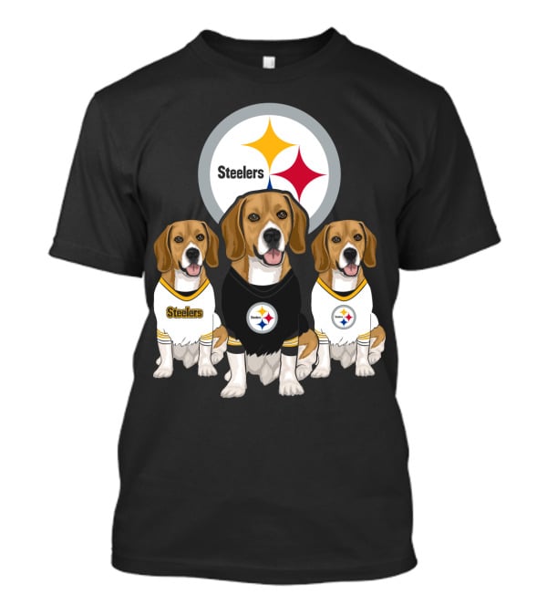 Steelers Beagle Trio T-Shirt