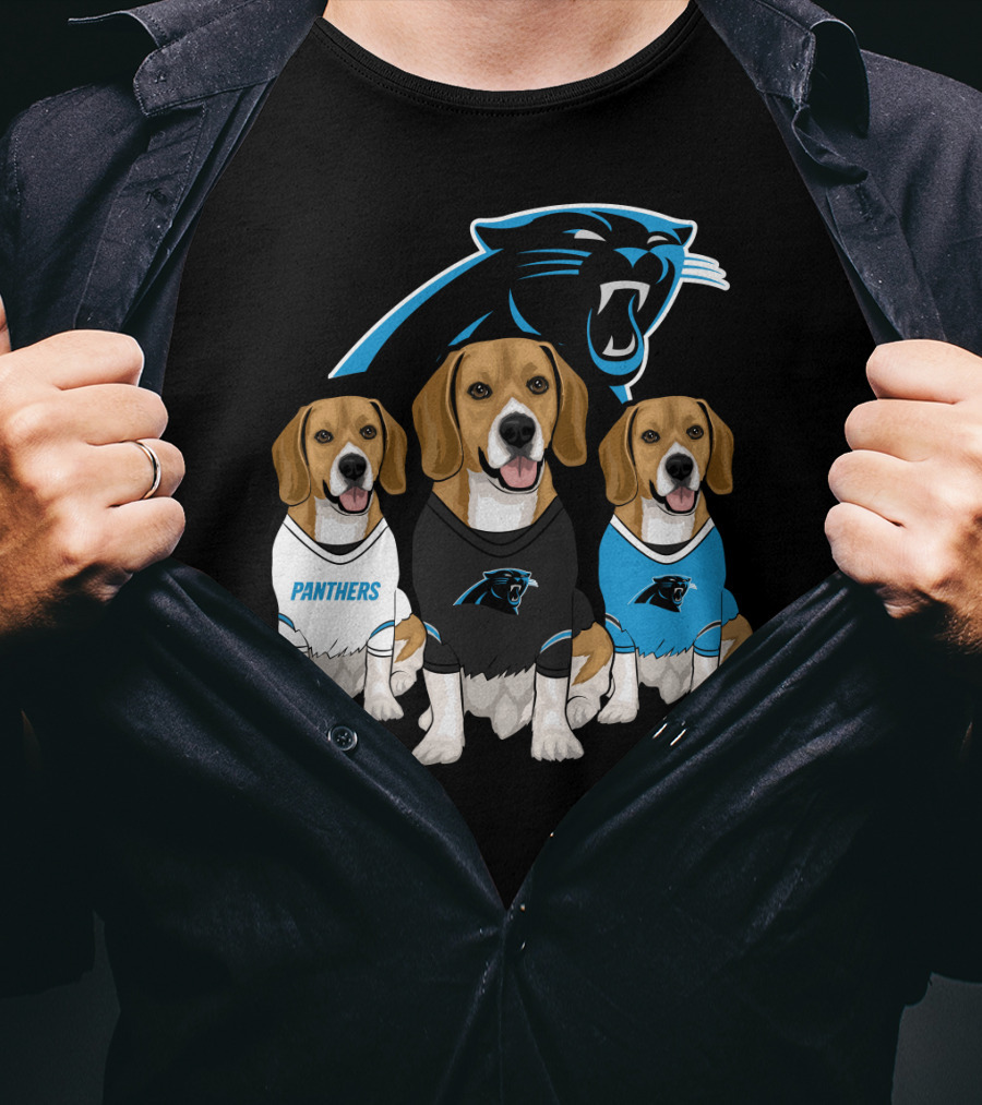 Panthers Beagle T-Shirt
