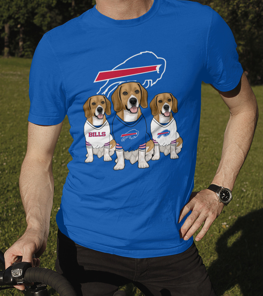 Buffalo Bills Beagle Trio T-Shirt