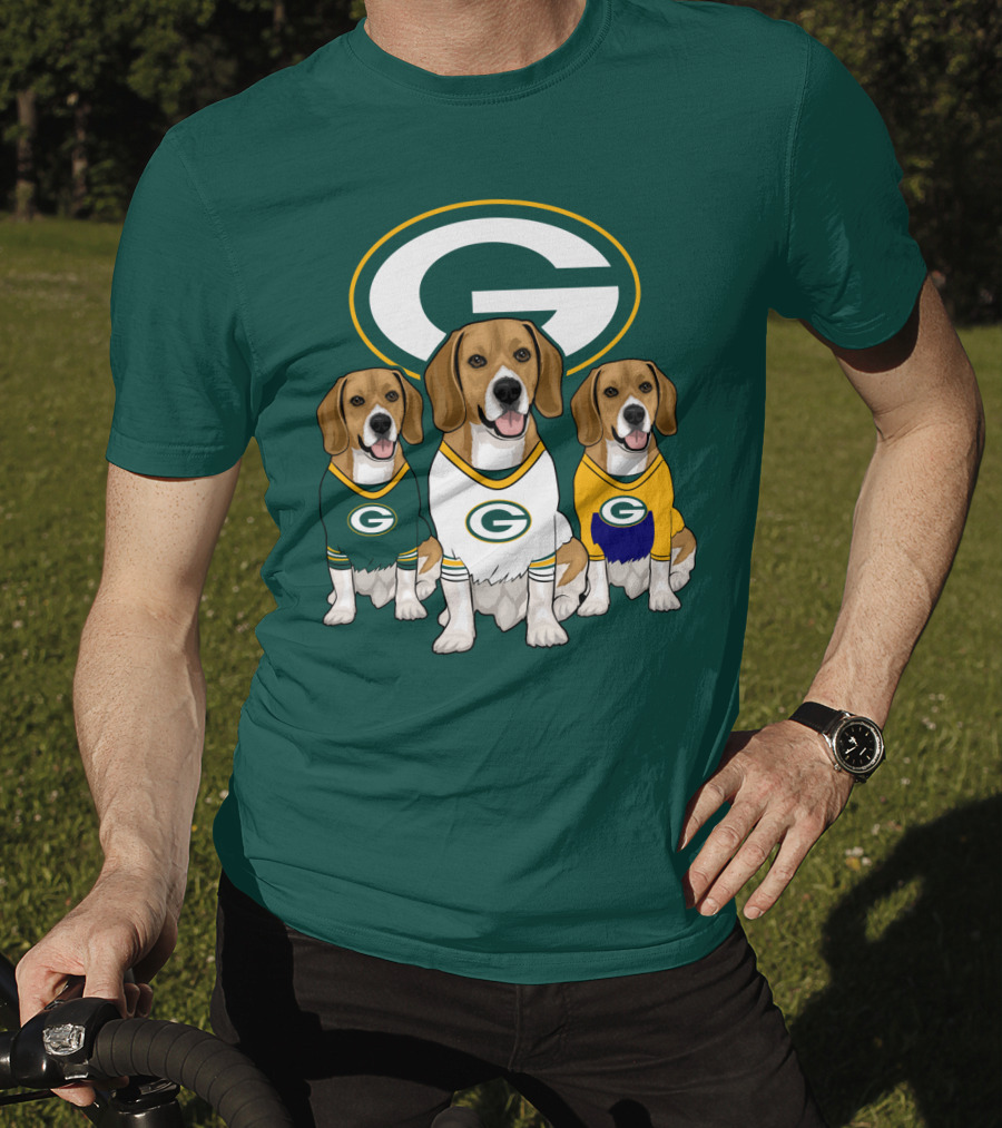 Packers Beagle Dog T-Shirt