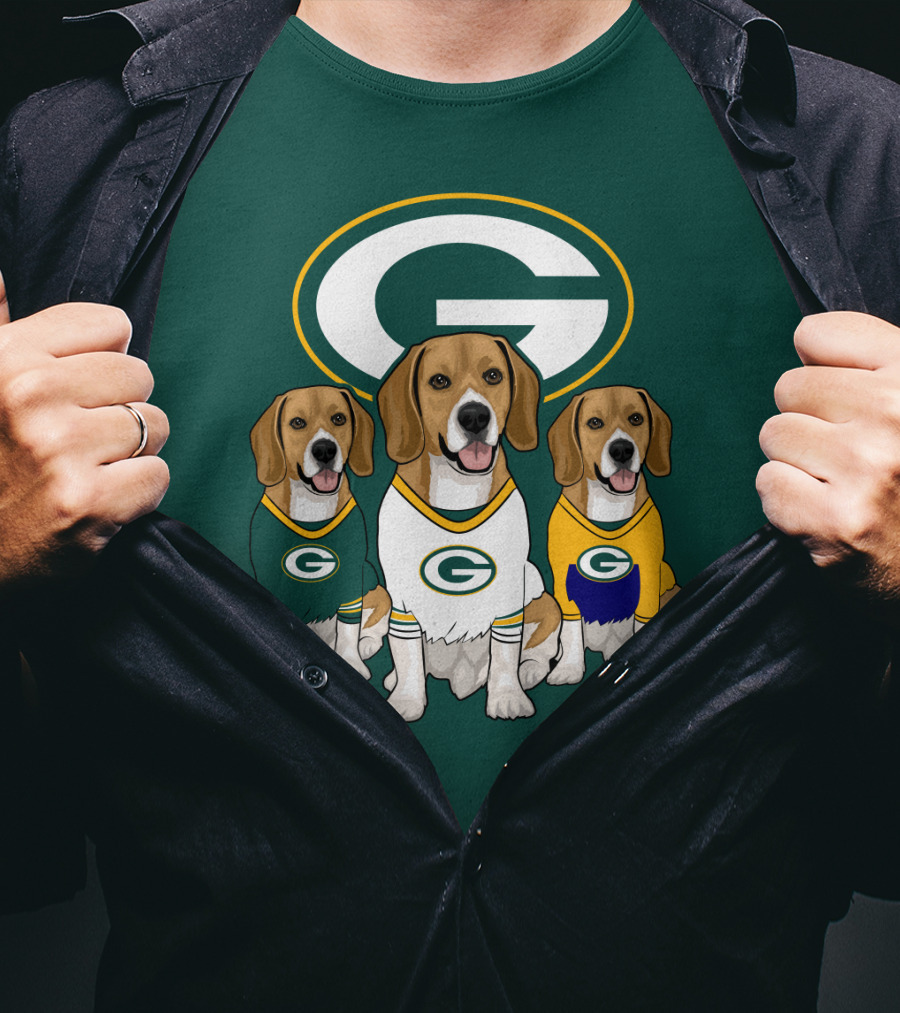 Packers Beagle Dog T-Shirt