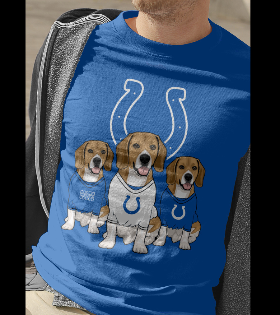 Indianapolis Colts Beagle Trio T-Shirt
