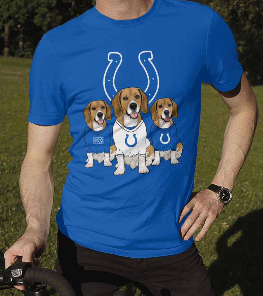 Indianapolis Colts Beagle Trio T-Shirt