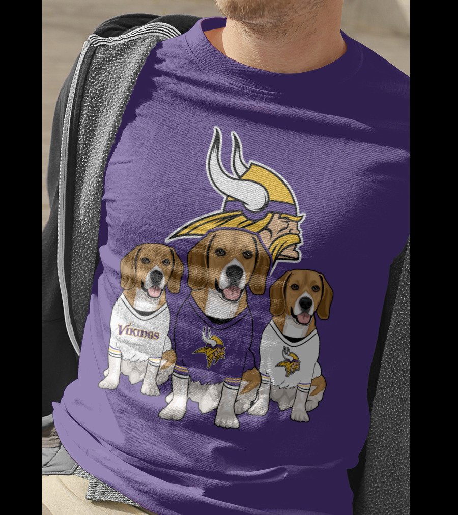 Vikings Beagle Trio T-Shirt