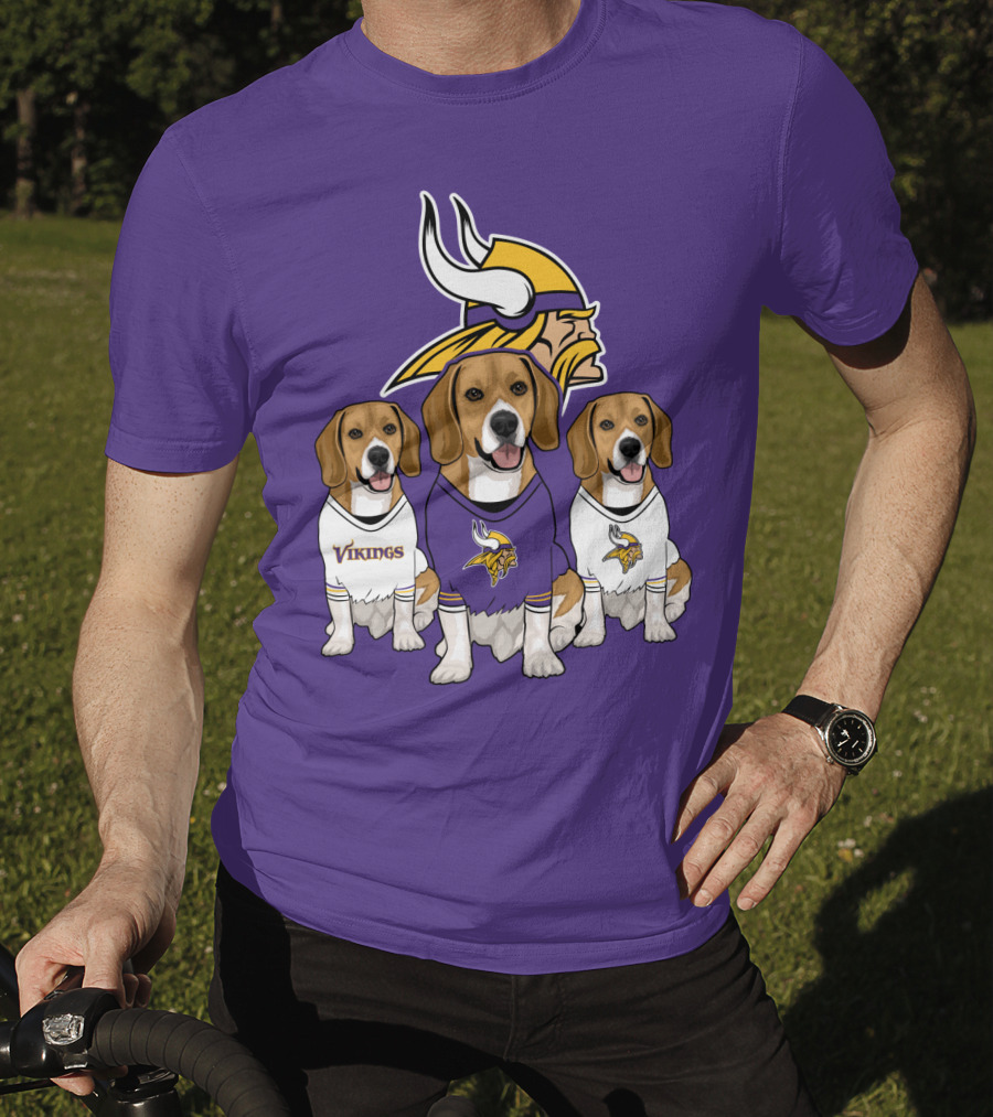 Vikings Beagle Trio T-Shirt