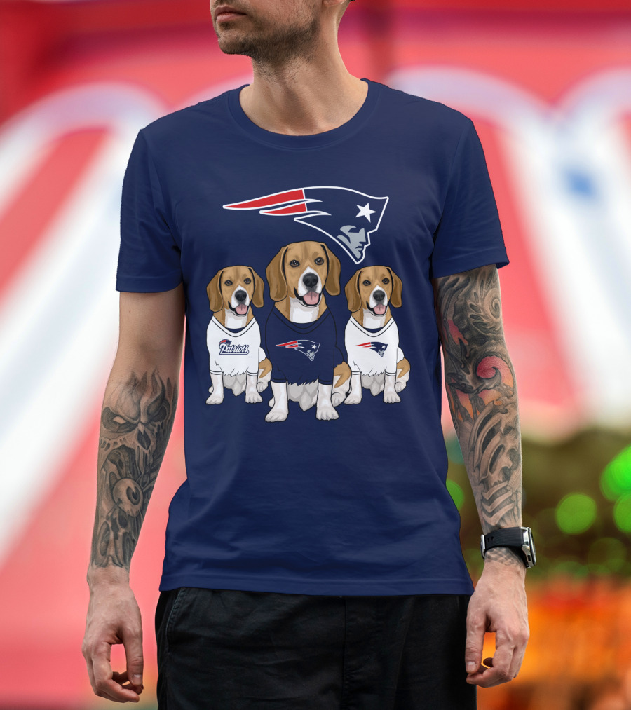 Patriots Beagle Trio T-Shirt