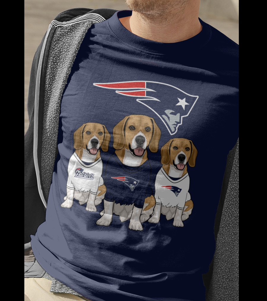 Patriots Beagle Trio T-Shirt