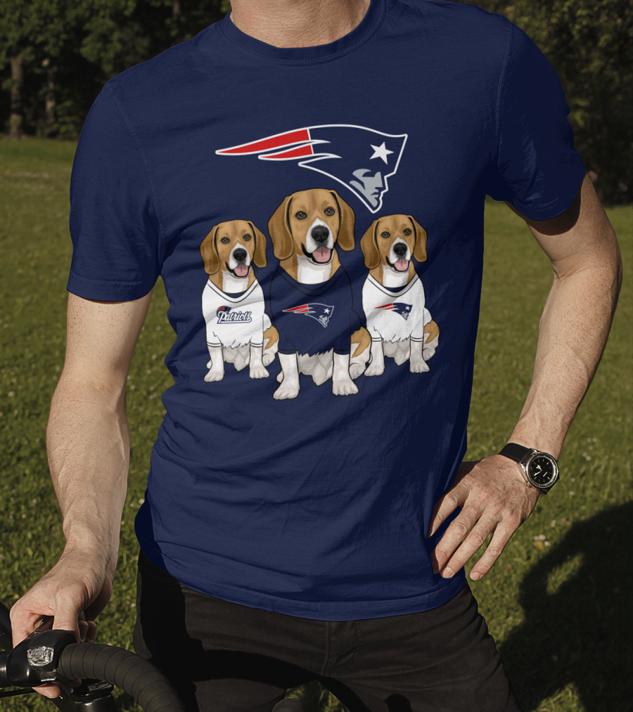 Patriots Beagle Trio T-Shirt