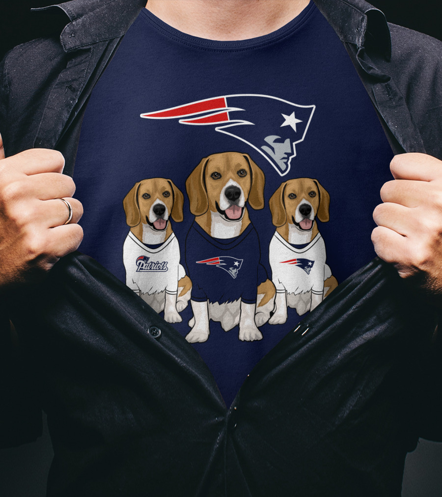 Patriots Beagle Trio T-Shirt