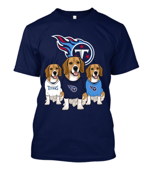 Tennessee Titans Beagle Fan T-Shirt