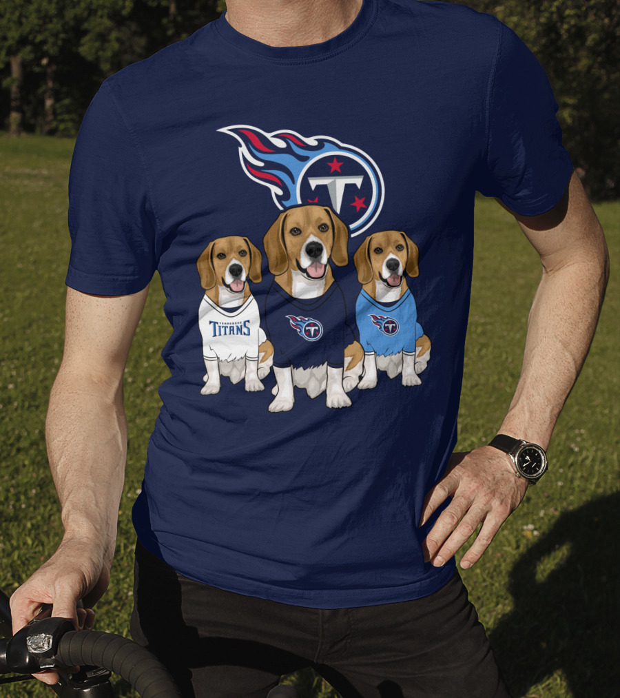 Tennessee Titans Beagle Fan T-Shirt