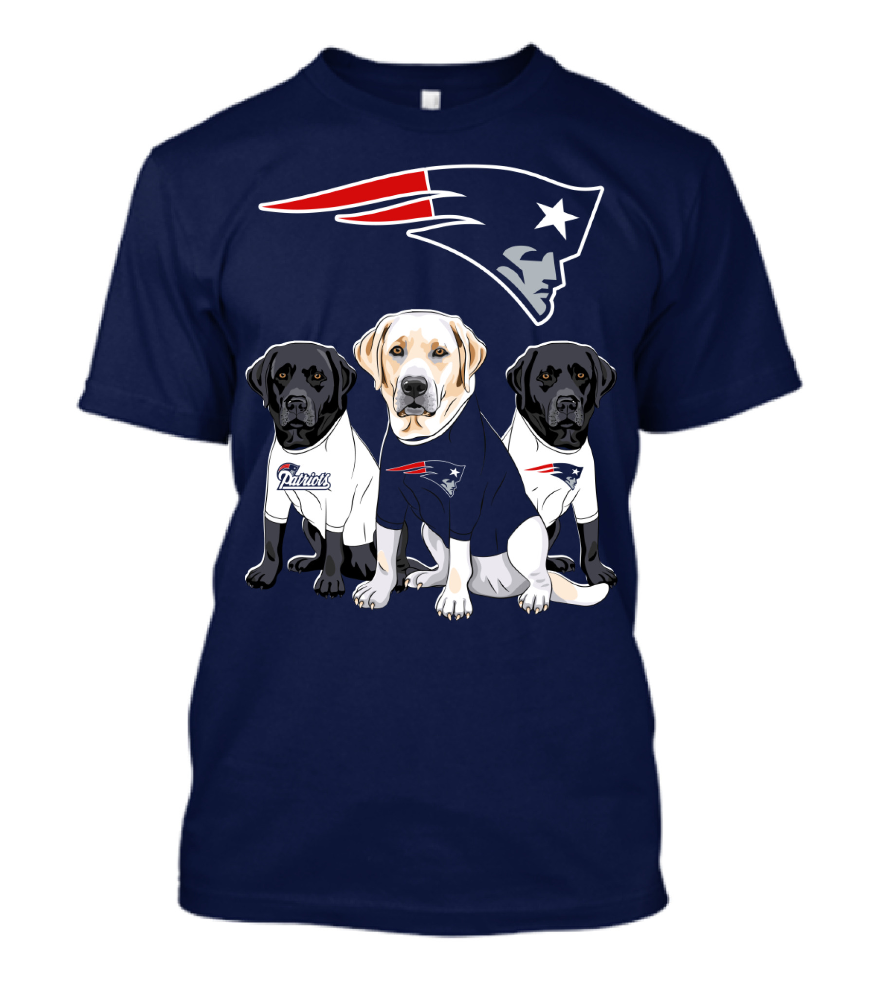 Patriots Labrador Retriever T-Shirt