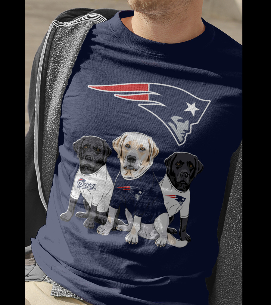 Patriots Labrador Retriever T-Shirt