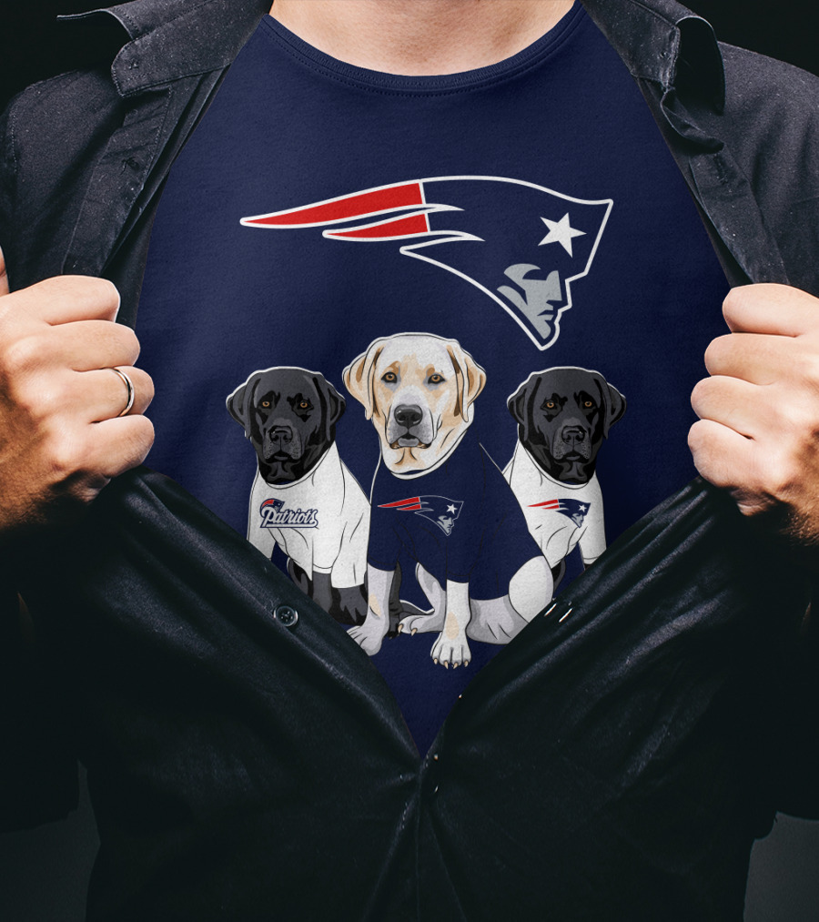 Patriots Labrador Retriever T-Shirt