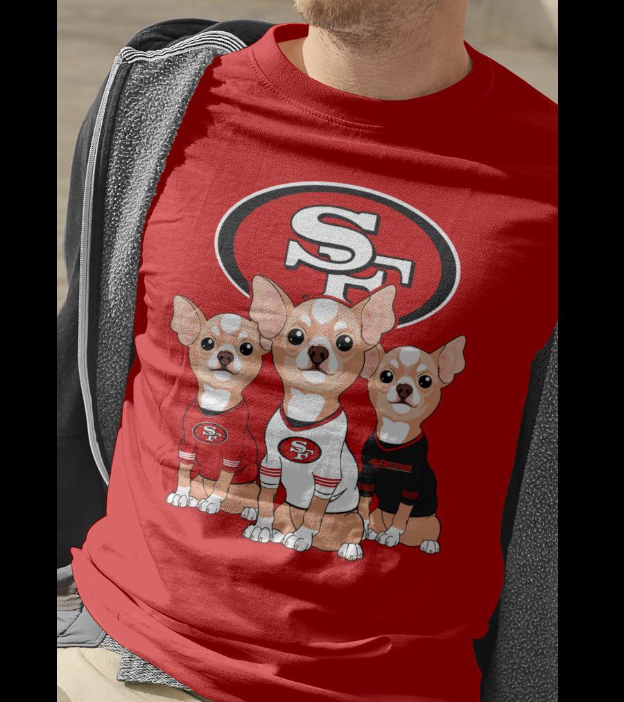 San Francisco 49ers Chihuahua T-Shirt