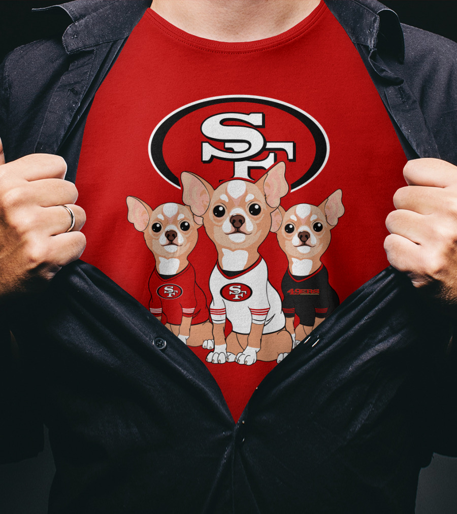 San Francisco 49ers Chihuahua T-Shirt