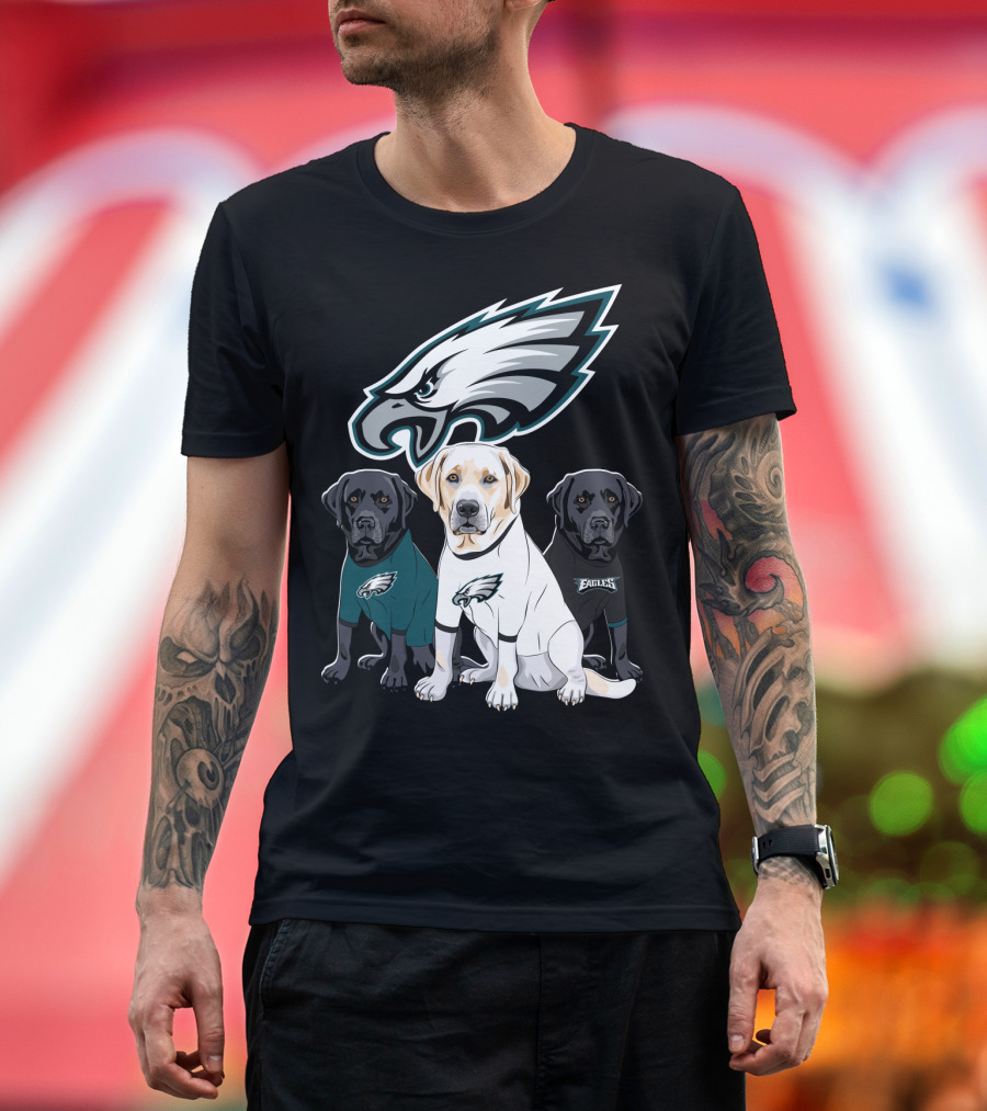 Eagles Labrador Trio T-Shirt