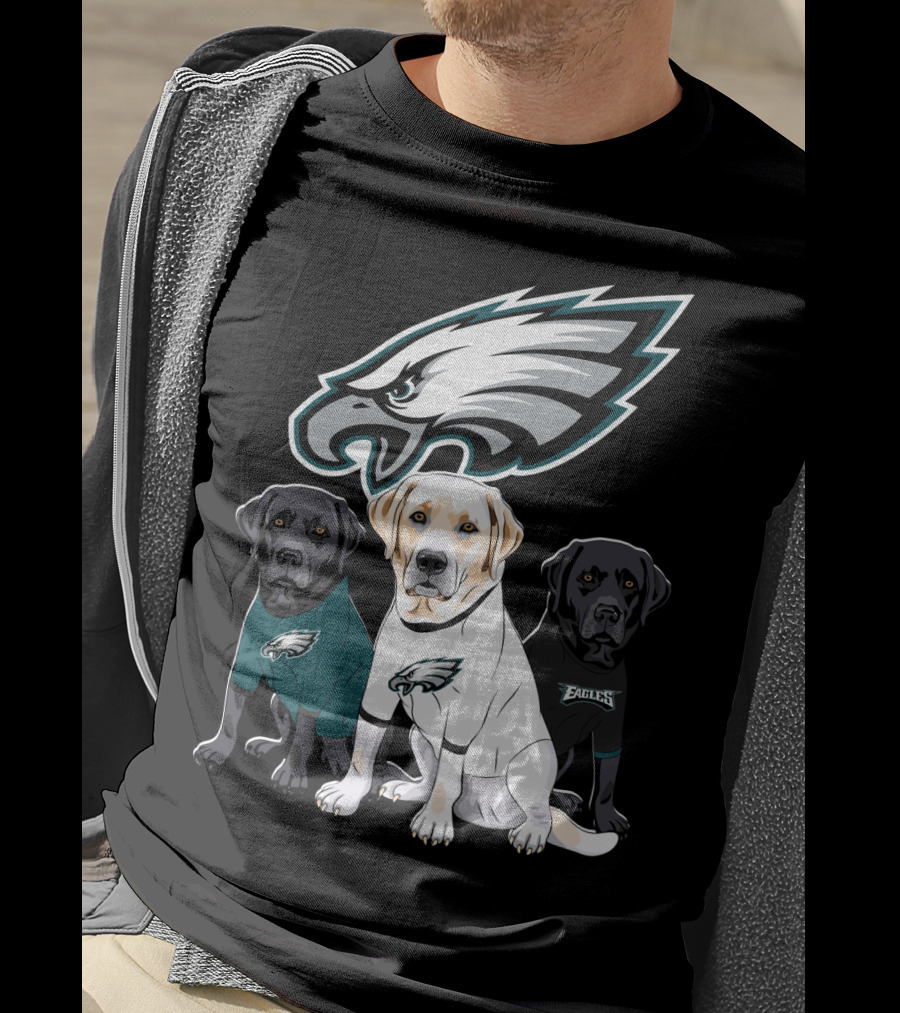 Eagles Labrador Trio T-Shirt