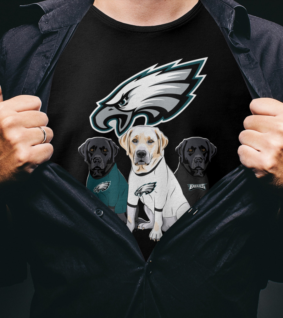 Eagles Labrador Trio T-Shirt