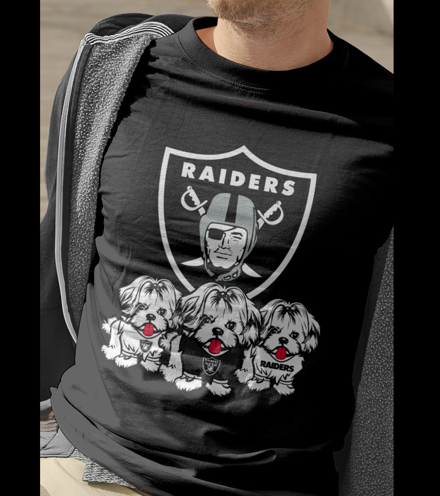 Raiders Shih Tzu T-Shirt