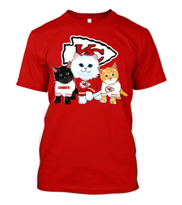 Kc Chiefs Cats T-Shirt