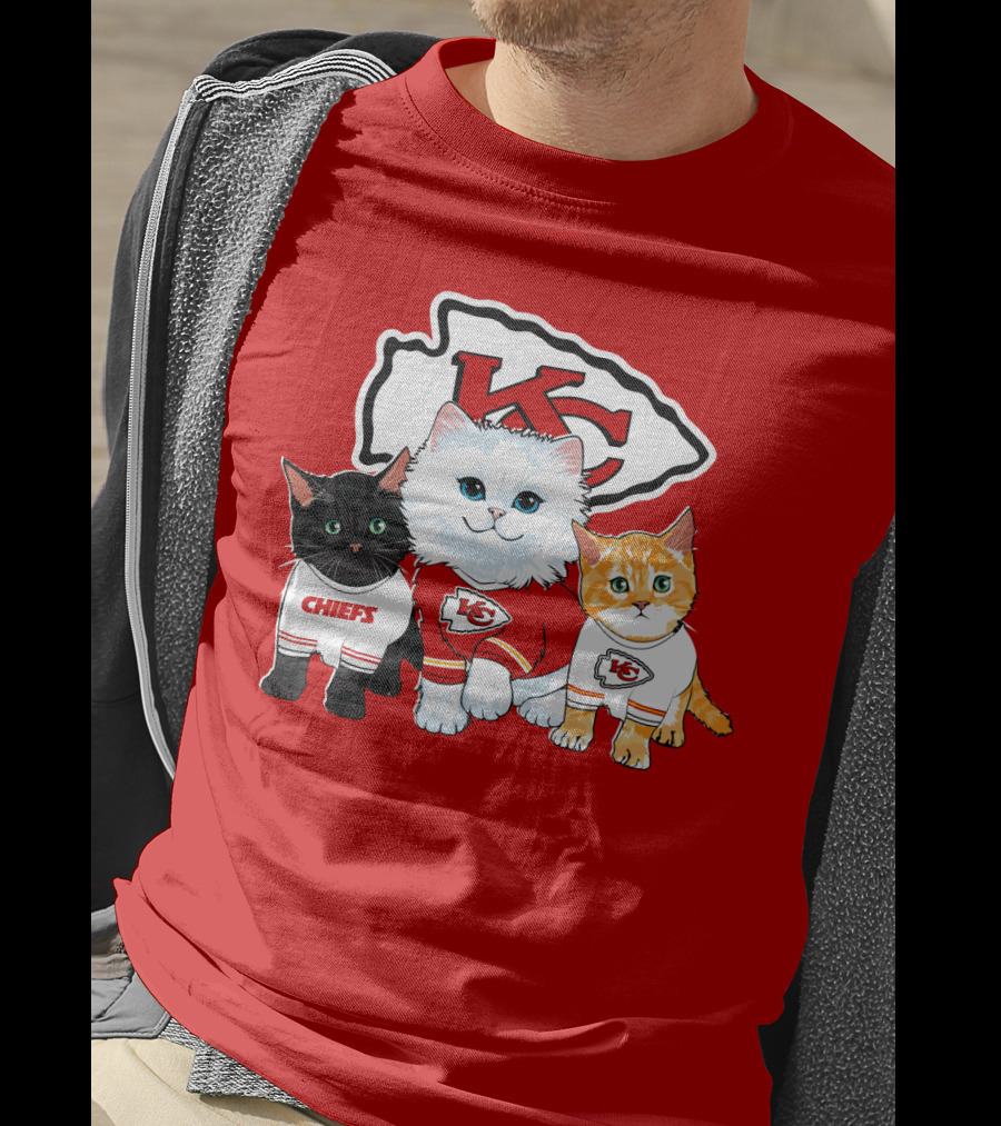 Kc Chiefs Cats T-Shirt