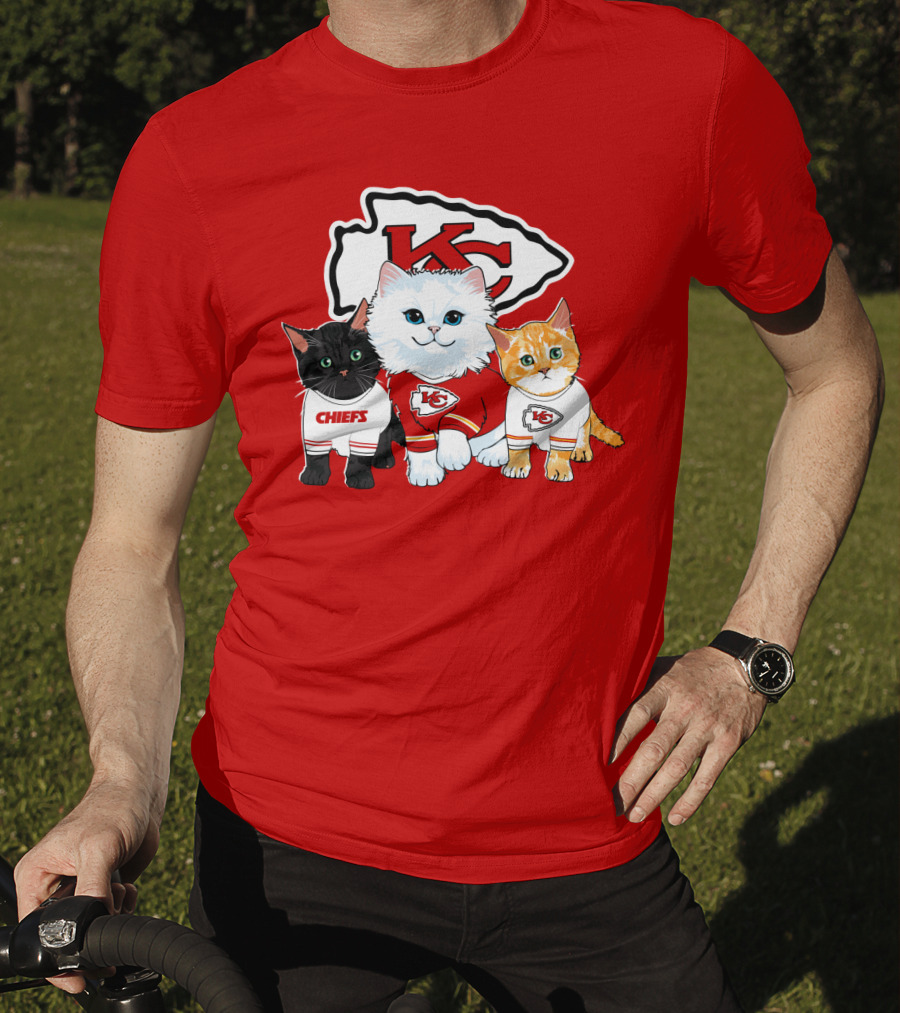 Kc Chiefs Cats T-Shirt