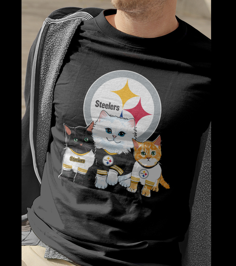 Steelers Cat T-Shirt