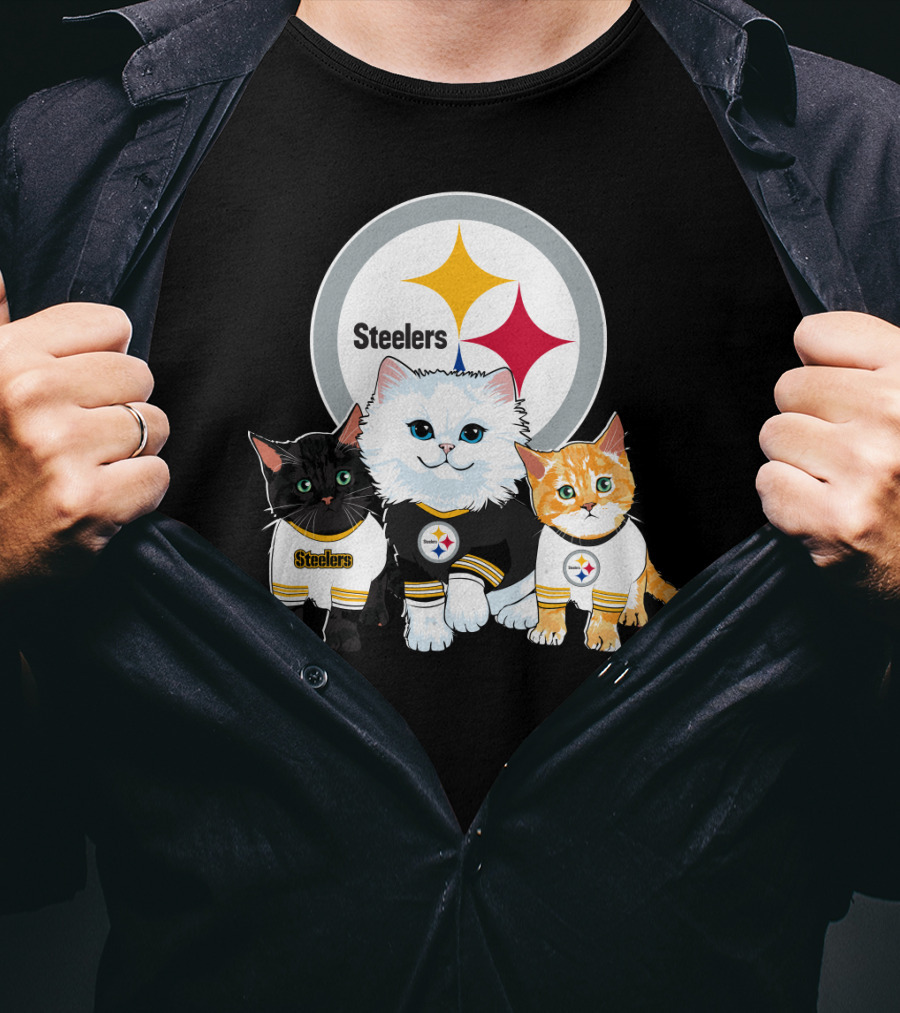 Steelers Cat T-Shirt