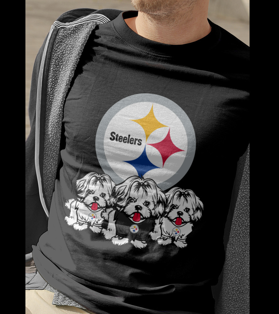 Steelers Shih Tzu T-Shirt