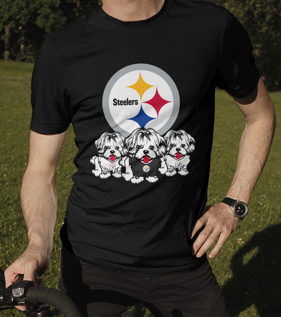 Steelers Shih Tzu T-Shirt