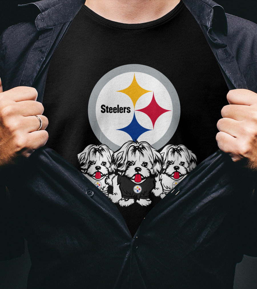 Steelers Shih Tzu T-Shirt