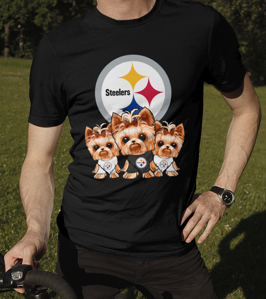 Steelers Yorkshire Terriers T-Shirt