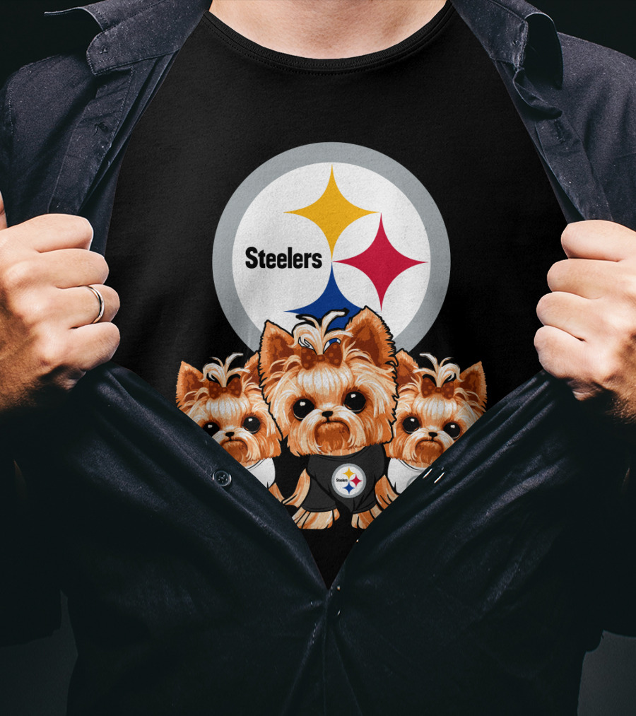 Steelers Yorkshire Terriers T-Shirt