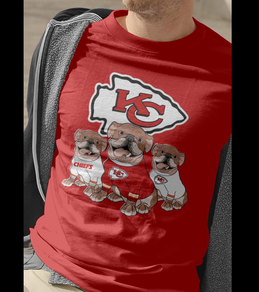 Kansas City Chiefs Bulldog T-Shirt