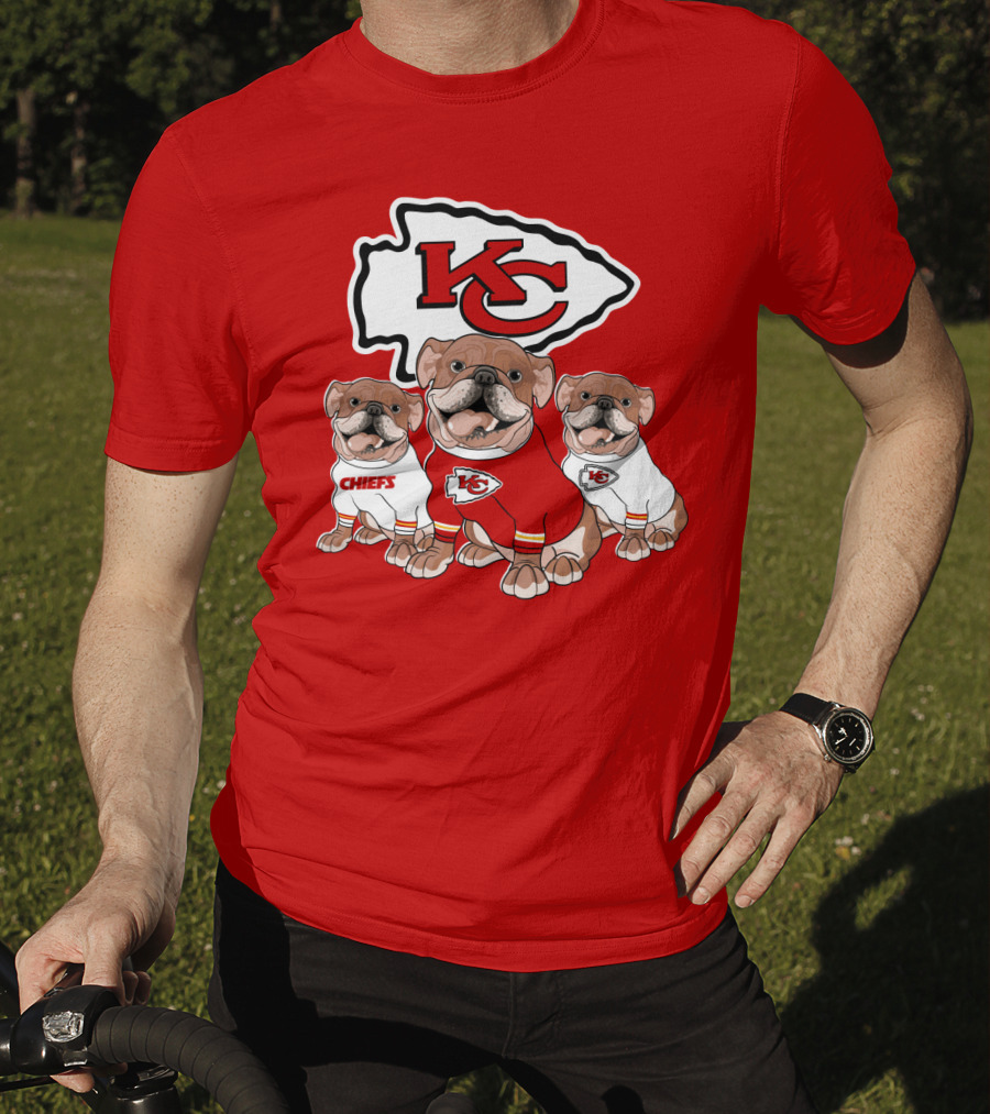 Kansas City Chiefs Bulldog T-Shirt
