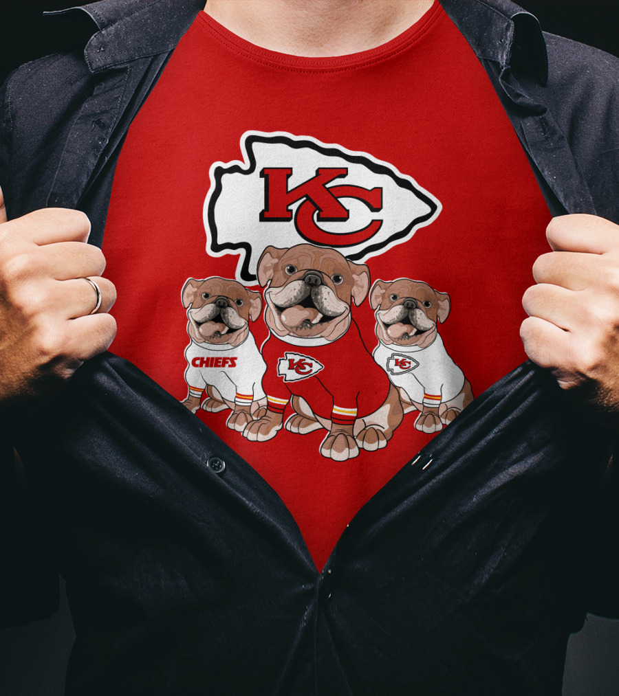 Kansas City Chiefs Bulldog T-Shirt