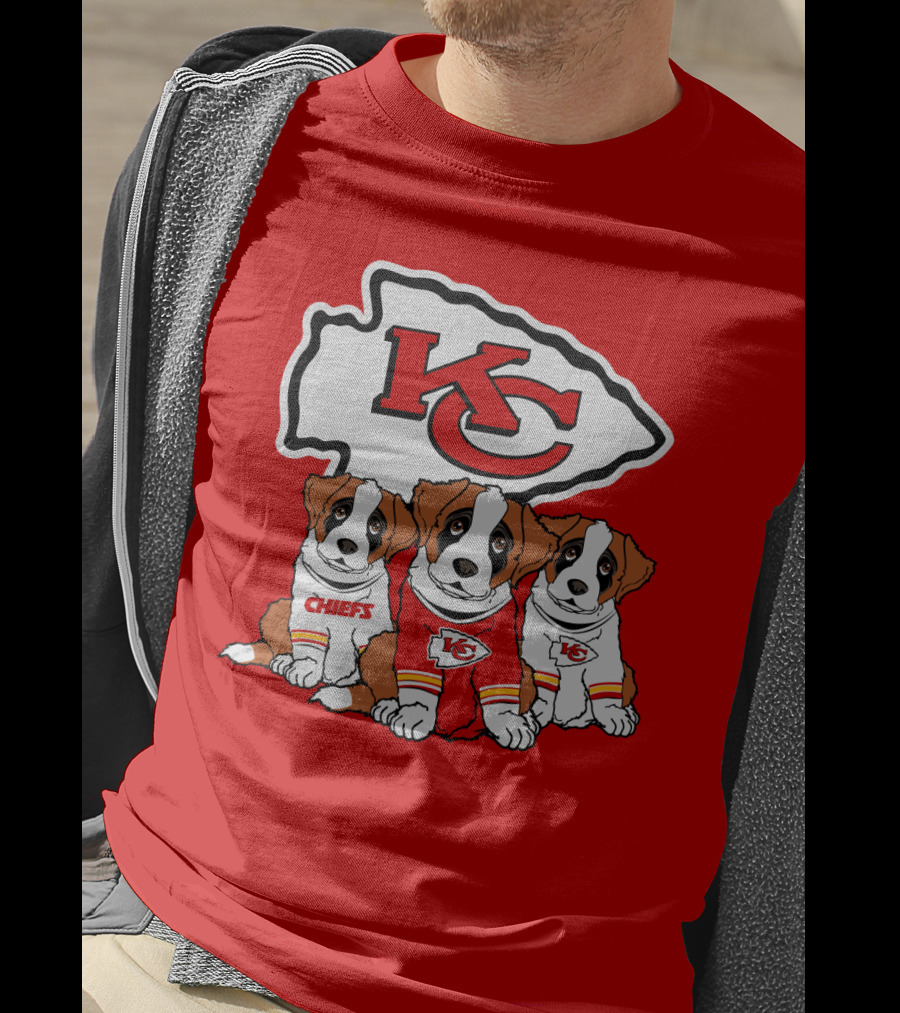 Kansas City Chiefs Kc Saint Bernard T-Shirt