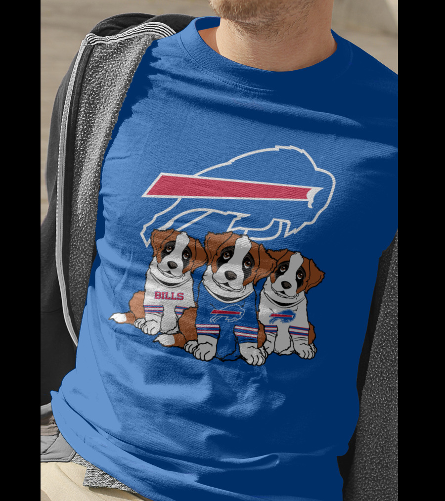 Buffalo Bills Puppies T-Shirt