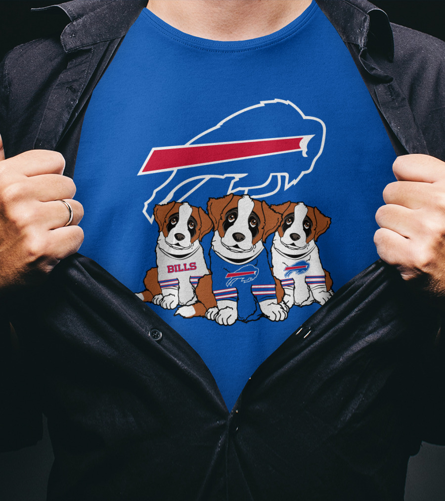 Buffalo Bills Puppies T-Shirt