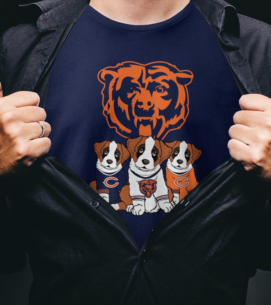 Chicago Bears Saint Bernard T-Shirt