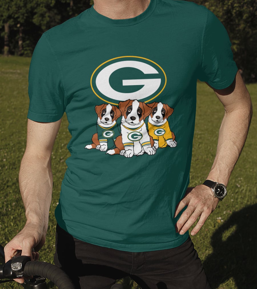 Green Bay Packers Saint Bernard T-Shirt