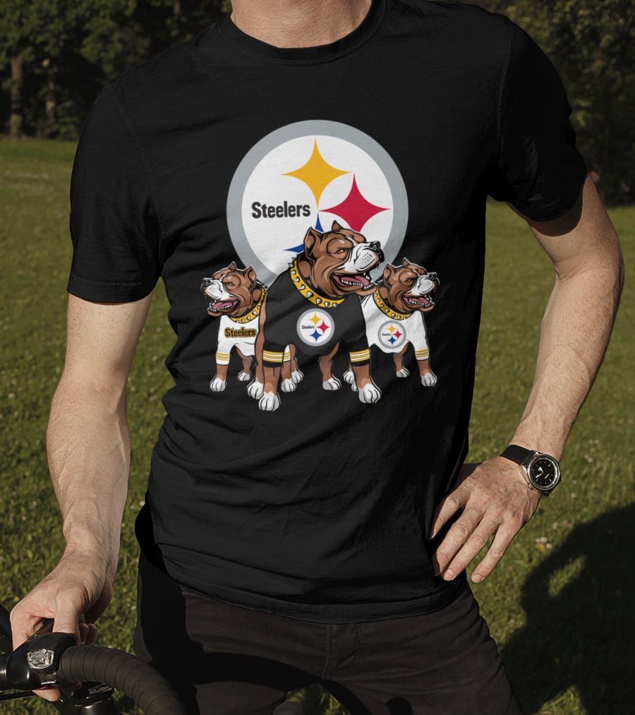 Steelers Bulldog Trio T-Shirt
