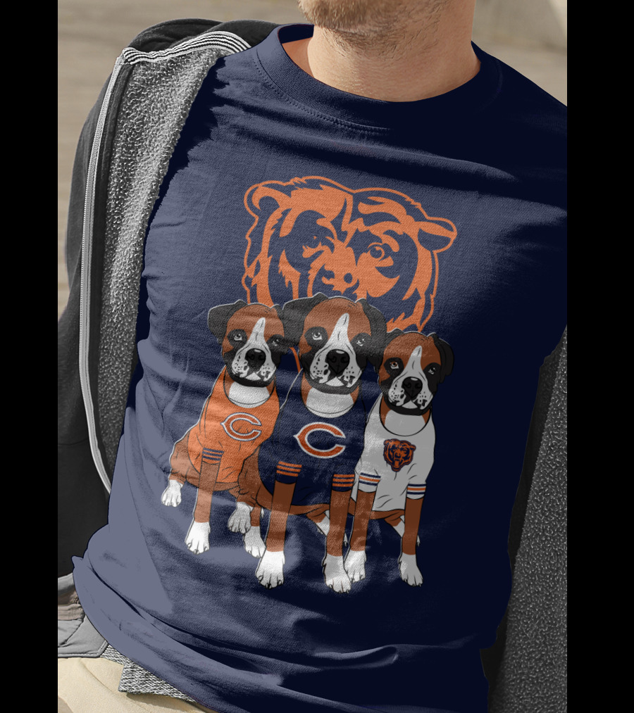 Chicago Bears Trio Boxer T-Shirt