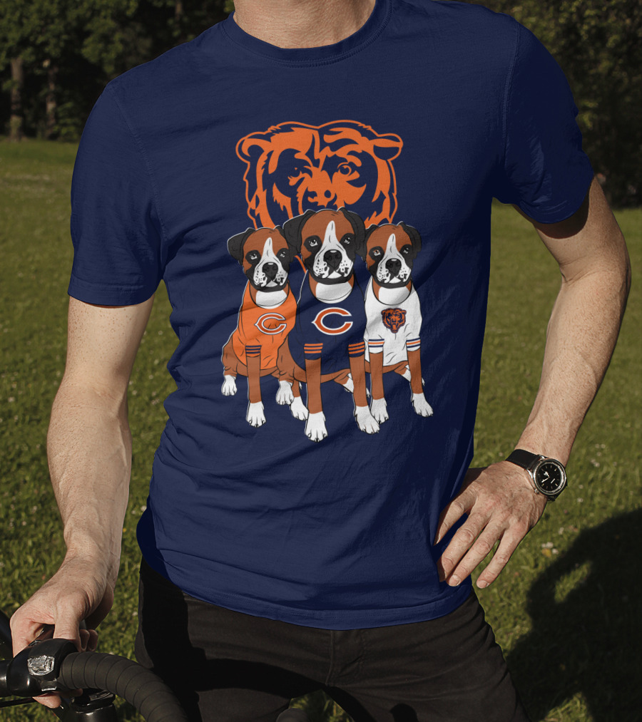 Chicago Bears Trio Boxer T-Shirt