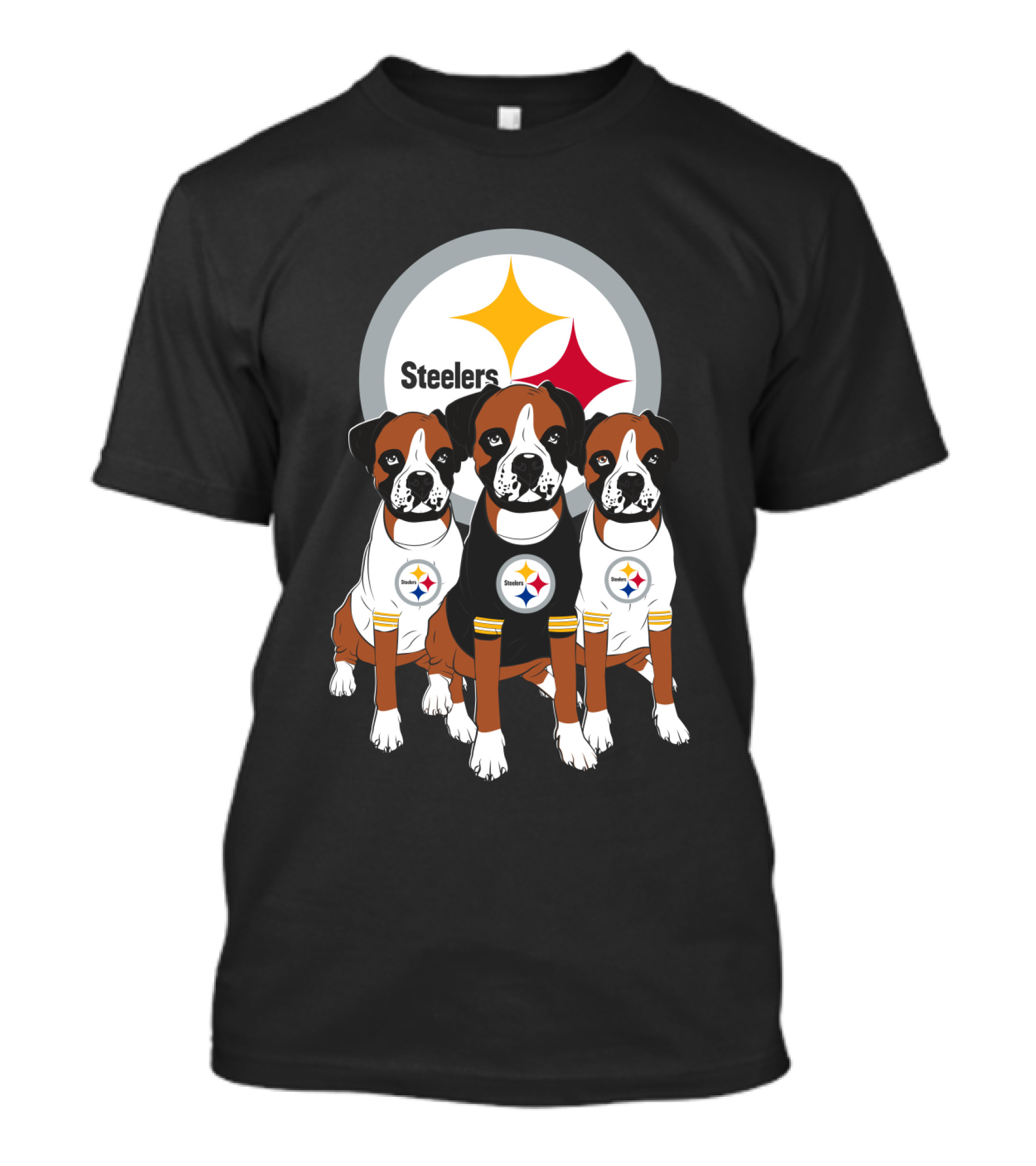 Steelers Boxer Trio T-Shirt