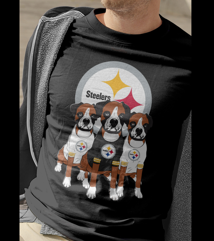 Steelers Boxer Trio T-Shirt