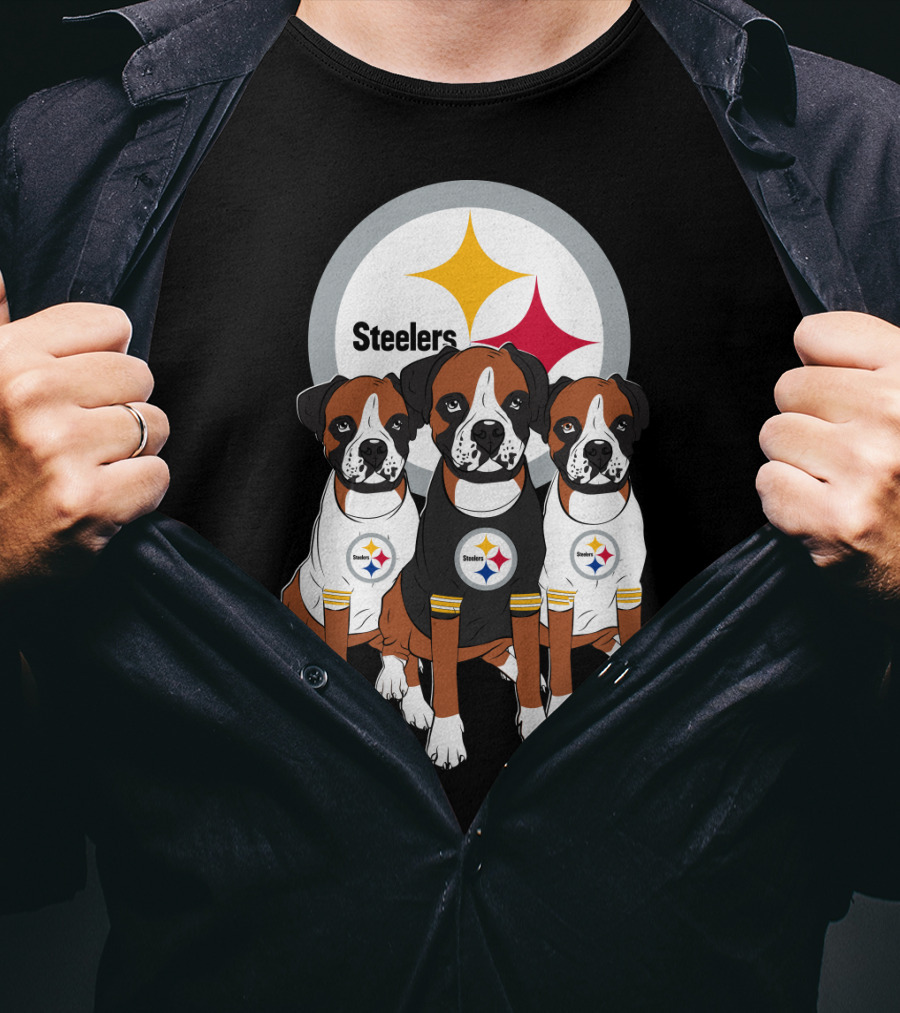 Steelers Boxer Trio T-Shirt